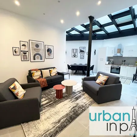 Urbanflat 08 - Design Flat In Republique - 2 Bedrooms Apartmán *