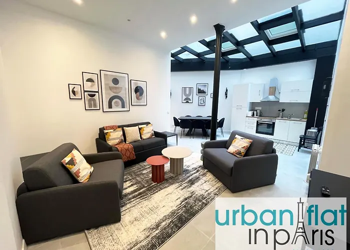 Urbanflat 08 - Design Flat In Republique - 2 Bedrooms Apartmán *